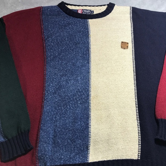 Men’s chaps Ralph Lauren size xl sweater - Picture 2 of 4